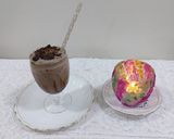 A picture of step 3 of Chocolate cold creamy coffee.