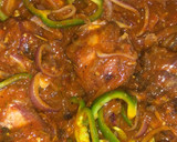 A picture of step 7 of Peppered chicken.