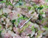 Foto langkah ke 1 dari resep Pangsit Goreng Isi Ayam Sayur.