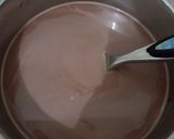 Foto langkah ke 2 dari resep Puding Lumut Pandan Coklat.