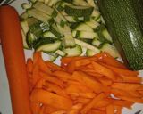 Foto del paso 4 de la receta: Fideos chinos (transparente) con verduras