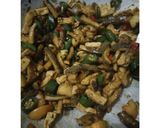 Foto langkah ke 3 dari resep Tumis Babat Tahu pedas.