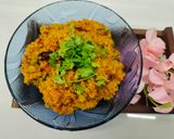 A picture of step 7 of 5 minutes Vegetable Dalia.