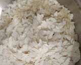 A picture of step 2 of Poha Namkeen.