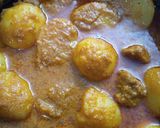 A picture of step 5 of Beef Biryani.