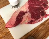 A picture of step 1 of Sirloin Steak.