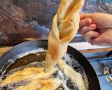 Csöröge/herőce/forgácsfánk recept fázis 6 fotója