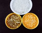 A picture of step 1 of Ayurvedic Detox Satvik vegetable Khichdi is One pot meal for immunity and fitness.