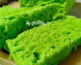 Foto langkah ke 4 dari resep Bolu Kukus Tape Singkong Pandan (irit 1 telur).