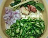 Foto langkah ke 2 dari resep Tempe Cabai Ijo Kuah Santan (tanpa msg).