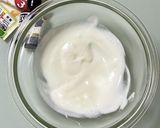 A picture of step 1 of Vanilla Yogurt with Sweet White Bean Paste.