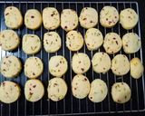 A picture of step 5 of Cranberry Pistachio Cookies.