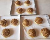 Foto langkah ke 8 dari resep Coffe Bun a.k.a Roti Boy.
