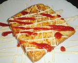 A picture of step 5 of Cheesy Salty French Toast.