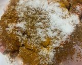 A picture of step 3 of Malaysian Chicken fry (Ayam goreng).