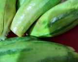 A picture of step 1 of Point gourd with curd.