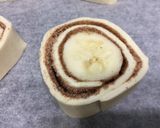 A picture of step 2 of Banana With Cinnamon Sugar Pastry Roll.
