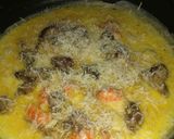 Foto langkah ke 2 dari resep Omelet udang ati ampela keju (keto friendly).