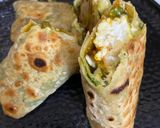A picture of step 5 of Quick Paneer Roll.