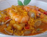 Foto del paso 5 de la receta: Arroz caldoso con rape y gambas