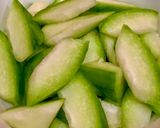 Hình bước làm 1 của món Canh Bí Đao Nấu Tôm
