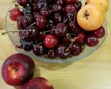 Foto del paso 2 de la receta Tartaleta de cerezas + nísperos y ciruelas!!!