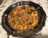 Une image de l'étape 8 de Crevettes sauvages marinées sauce pêche curry au citron et aneth.