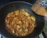A picture of step 3 of Chicken in my style 😋.