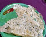 A picture of step 4 of Jowar Dosa.
