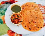 A picture of step 4 of મિસ્સી રોટી.
