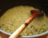 Zöldbabfőzelék recept fázis 2 fotója