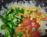 मैक्सिकन पुलाव (Mexican pulao recipe in Hindi) रेसिपी चरण 4 फोटो