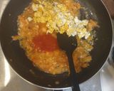 Gambar langkah 6 resipi Tomato Egg stir fry.