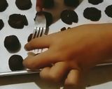 Foto langkah ke 3 dari resep Kukis Dark Coklat.