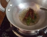 A picture of step 2 of Curd rice.