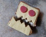 Une image de l'étape 6 de Croque monsieur halloween aux fromages 🎃.