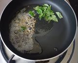 A picture of step 2 of Coconut chutney.