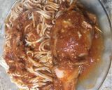 Foto del paso 9 de la receta: Fideos con calamar relleno
