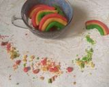 Foto langkah ke 6 dari resep Cookies pelangi teflon.