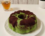 Foto langkah ke 10 dari resep Bolu Kukus Marmer Pandan Cokelat.