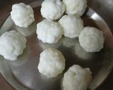 A picture of step 1 of Sabudana Rasmalai (Fasting Special).