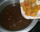 A picture of step 1 of Imli Aloo bhukhre ki chutney.