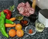Foto del paso 1 de la receta: Carrillada ibérica con patatas fritas puente