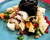 Foto del paso 4 de la receta: Ensalada campera con paté de aceitunas negras