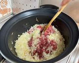 A picture of step 1 of Afghan Dolma.