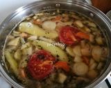 đ§ĄKönnyƱ, tĂĄrkonyos vegyes zöldsĂ©gleves hĂșs, habarĂĄs, rĂĄntĂĄs nĂ©lkĂŒl - Jucus mĂłdrađ§Ą recept fĂĄzis 3 fotĂłja