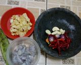 Foto langkah ke 1 dari resep Kentang Udang Pete Balado.