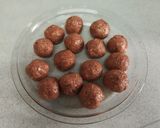 A picture of step 3 of Italian-Style Meatballs in Tomato Sauce.
