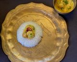 A picture of step 7 of Kadhi Badi.