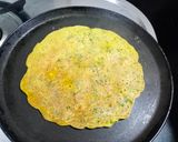 A picture of step 2 of Jowar / Sorghum Chilla.